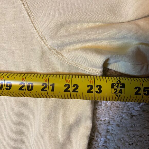 Vintage Eddie Bauer Yellow Quarter Zip Sweatshirt Women’s Size XXL - Picture 12 of 13